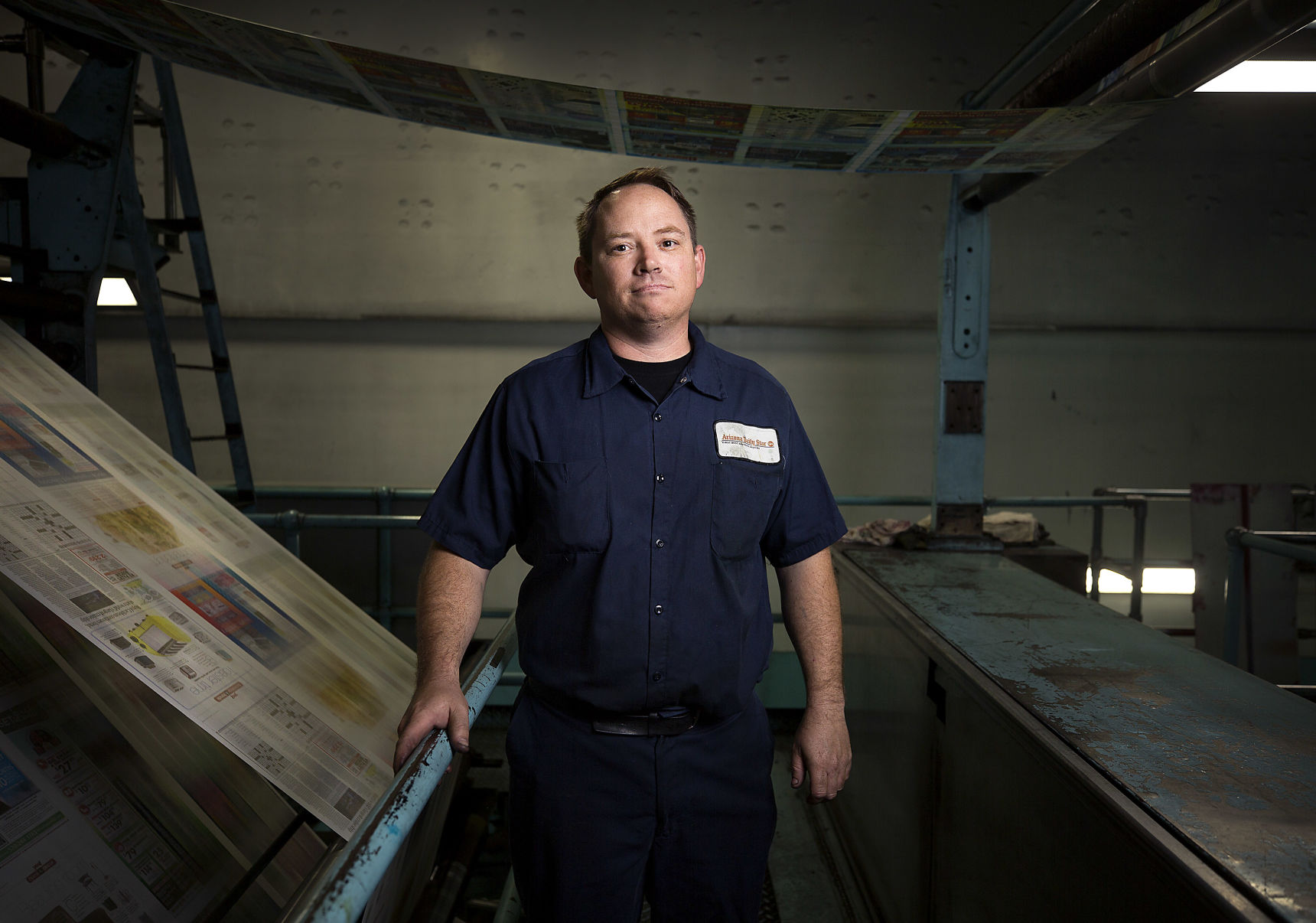 Arizona Daily Star press, packaging, transportation employees